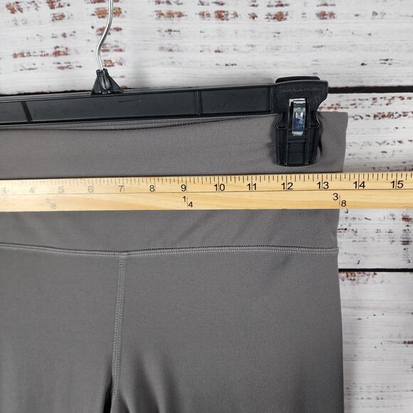 Athleta High Rise Sculpt Leggings Small Gray Stretch Yoga Workout Pants Seamless - Picture 9 of 9